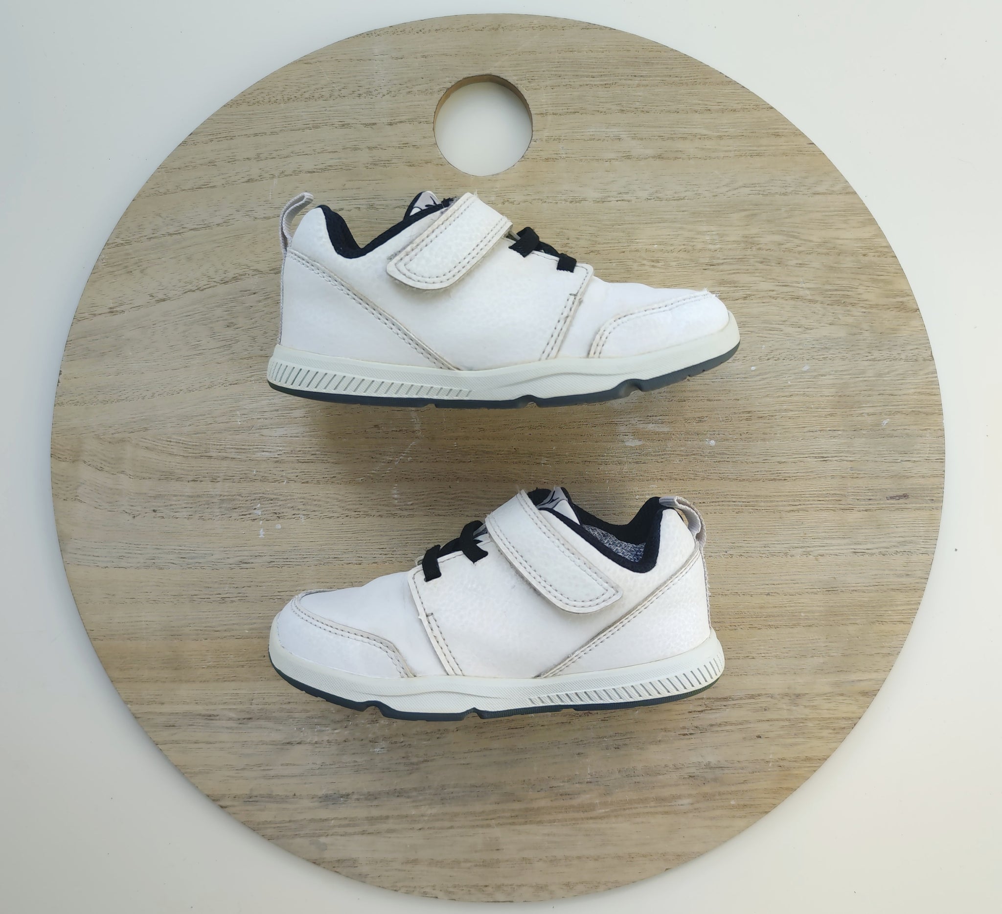 Baskets blanches Décathlon T.26