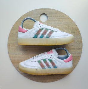Adidas Samba White/Green/Pink T.36 2/3