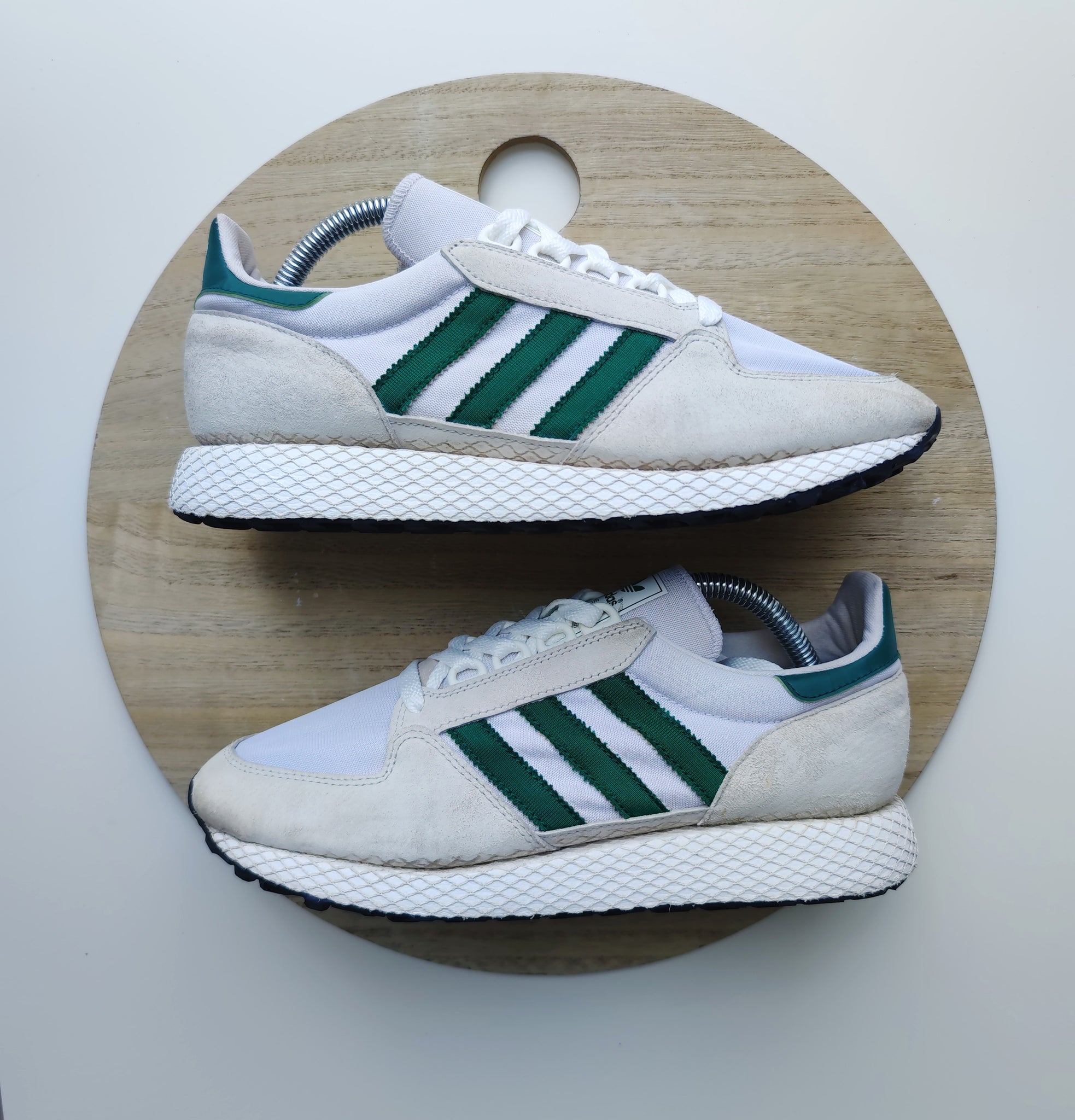 Adidas Forest Grove Crystal White/Core Green T.41 1/3