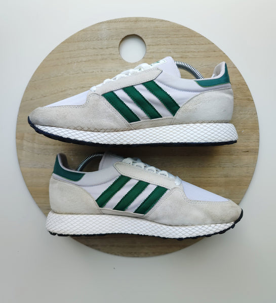 Adidas Forest Grove Crystal White/Core Green T.41 1/3