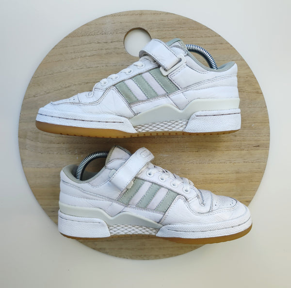 Adidas Forum Cloud White/Vapour Green T.38