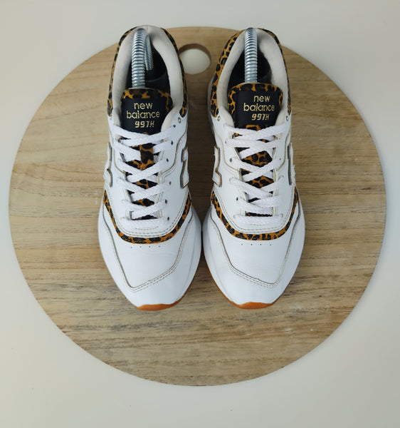 New Balance 997H White/Leopard T.36