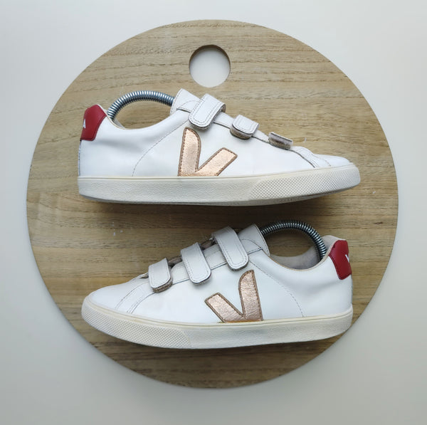 Veja Esplar White/Red/Gold à scratch T.38