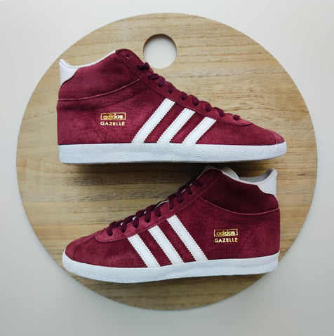 Adidas Gazelle OG Mid Burgundy/White T.38
