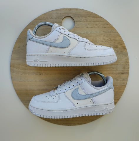 Nike Air Force One Low Mini Swooshes White/Sail/Metallic Silver/Pure Platinum T.36.5
