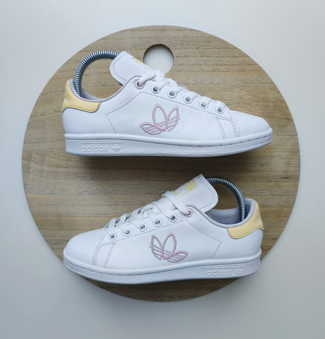 Adidas Stan Smith Cloud White/Orange Tint/Clear Pink T.36