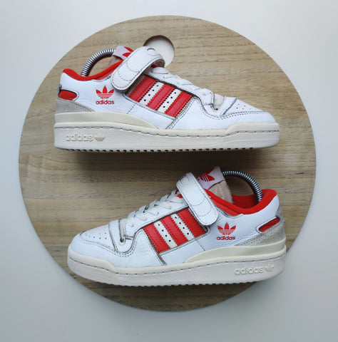 Adidas Forum 84 Low Cloud White/Cream/Vivid Red T.36