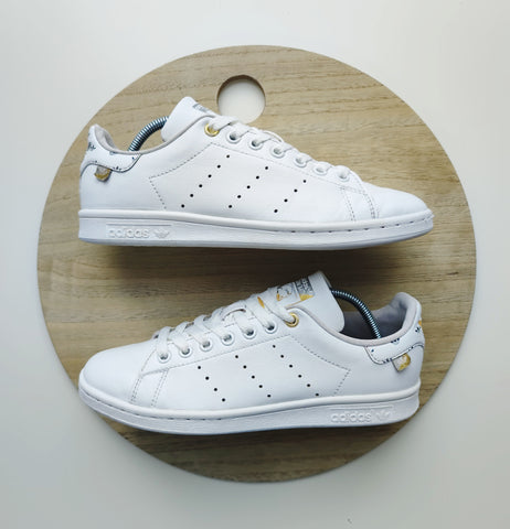 Adidas Stan Smith White/Gold/Silver T.39 1/3