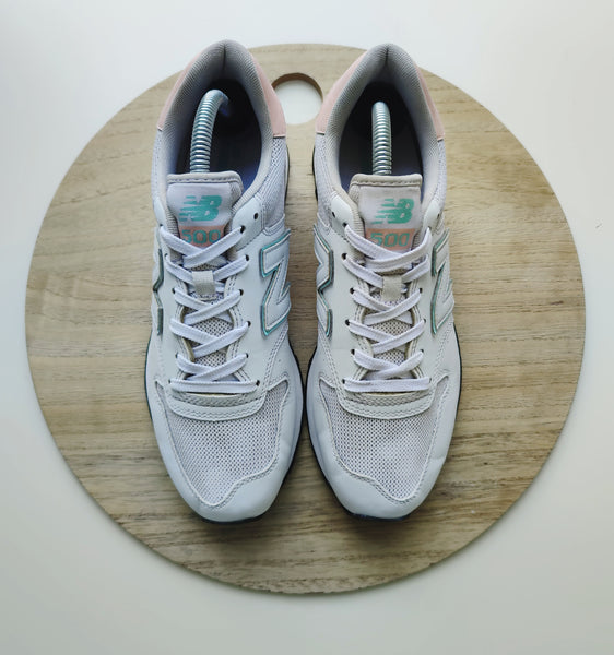 New Balance 500 White/Pink T.40.5