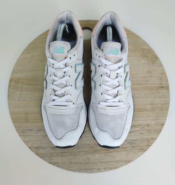 New Balance 500 White/Pink T.40.5
