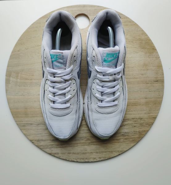Nike Air Max 90 White Laser Orange Aurora T.38