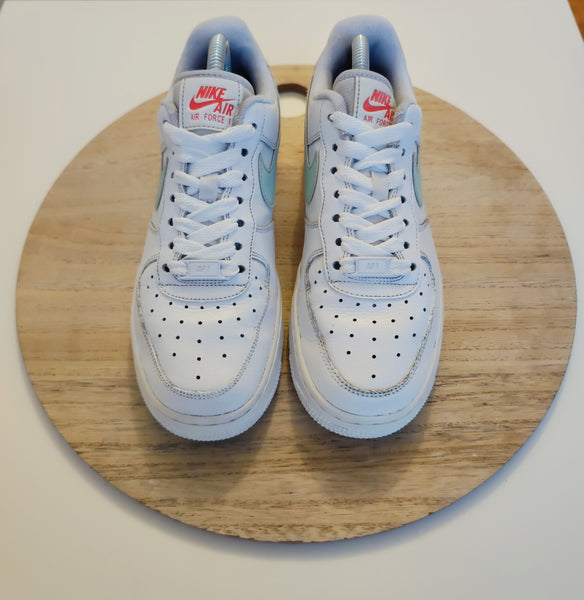 Nike Air Force One Low White/Green Glow T.37.5