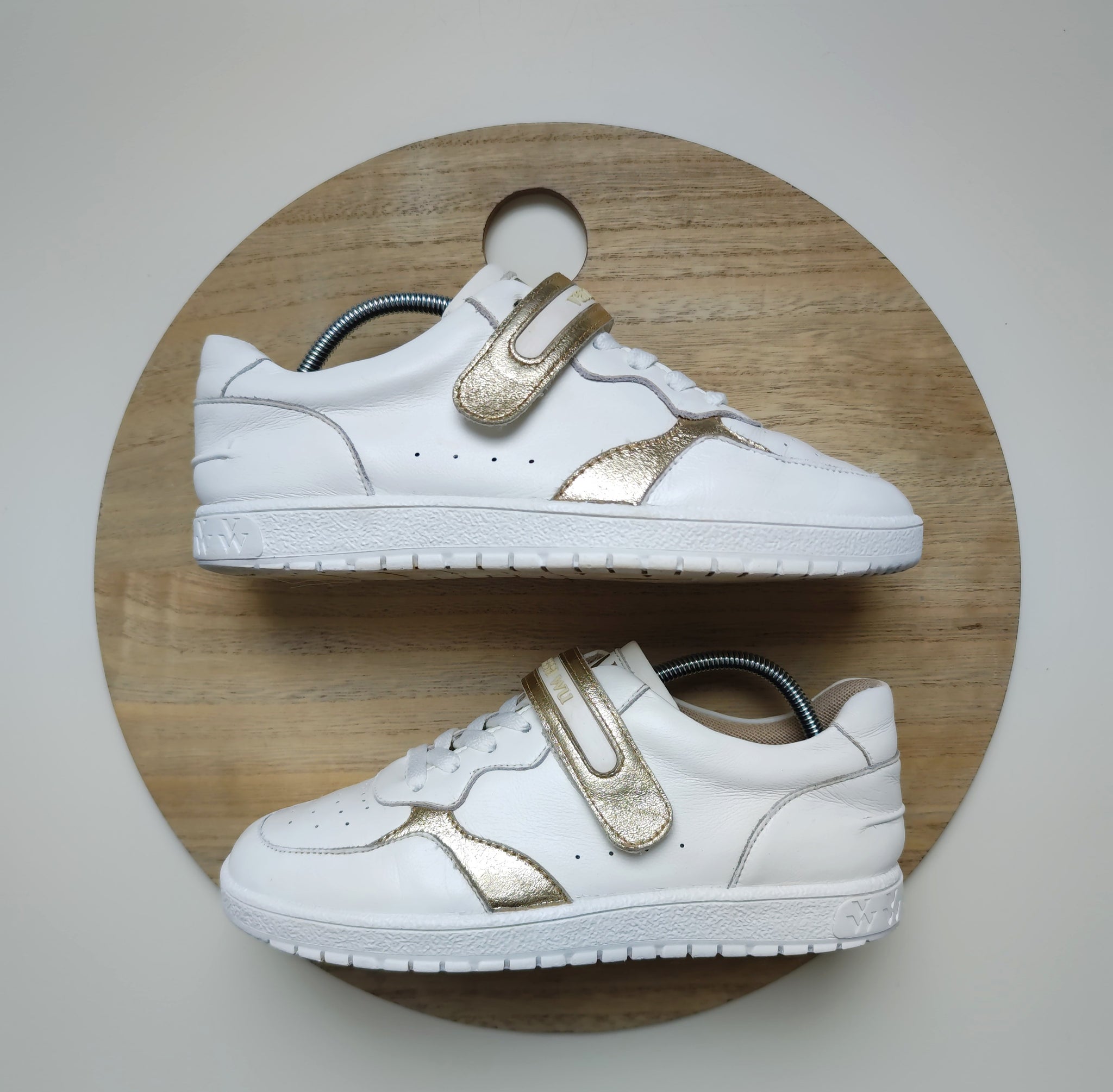 Vanessa Wu Eclair Blanches et Or T.38