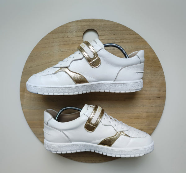 Vanessa Wu Eclair Blanches et Or T.38