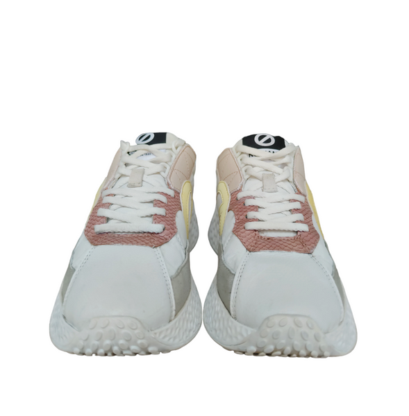 No Name Carter Runner White/Yellow/Blush T.40