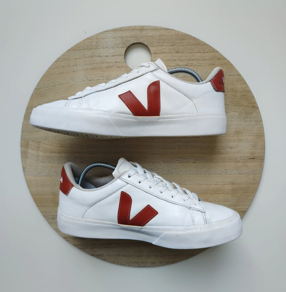 Veja Campo White/Rouille T.38
