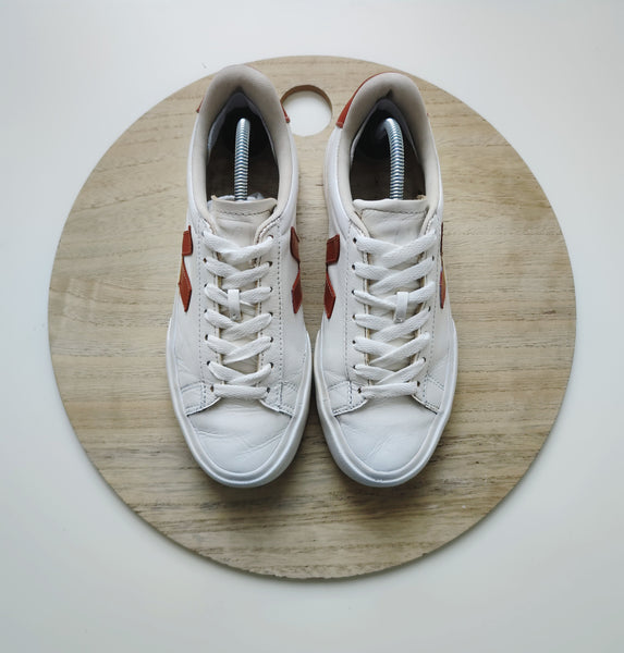 Veja Campo White/Rouille T.38