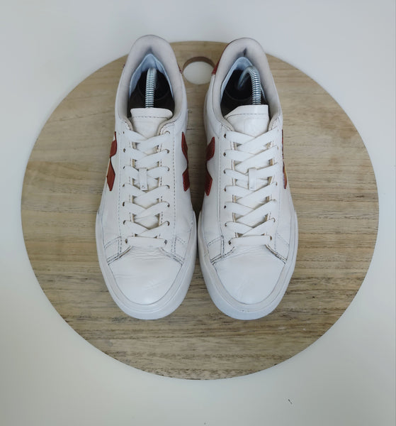 Veja Campo White/Rouille T.38