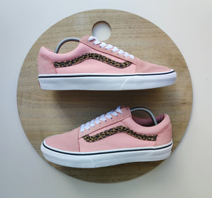 Vans Old Skool Pink/Leopard T.38