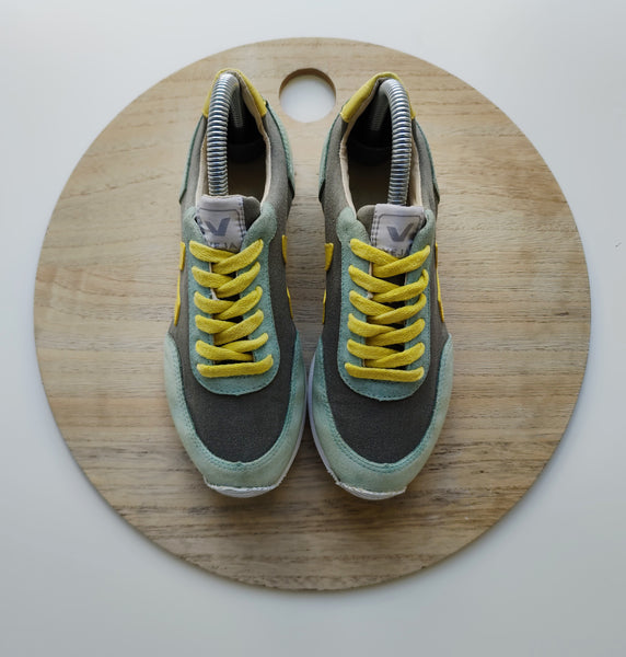 Veja Kaki/Yellow/Turquoise T.37