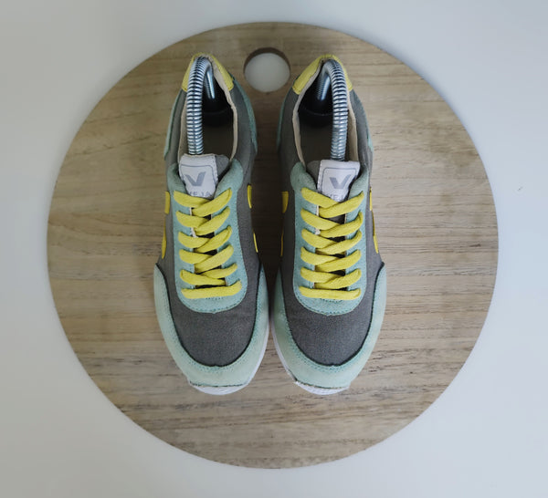 Veja Kaki/Yellow/Turquoise T.37
