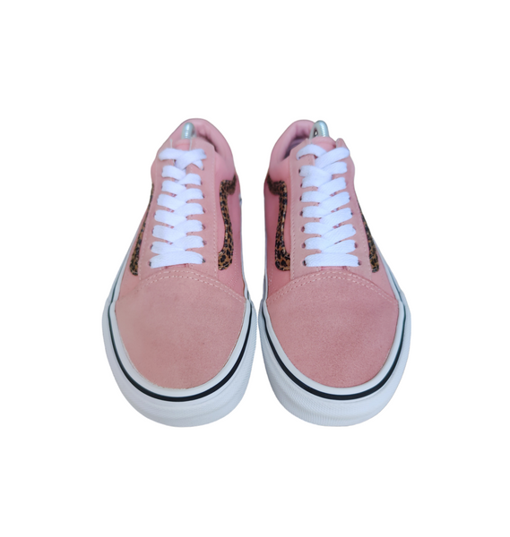 Vans Old Skool Pink/Leopard T.38