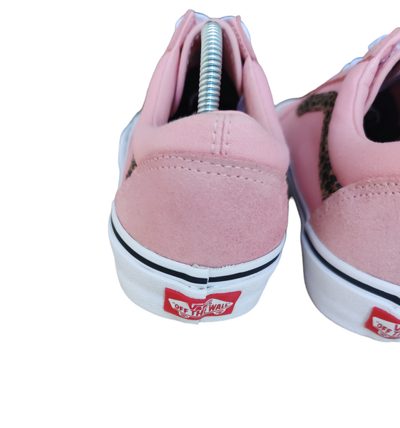 Vans Old Skool Pink/Leopard T.38
