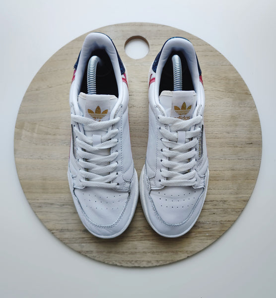 Adidas Continental 80 White/Gold Metallic/Hazy Rose T.39 1/3