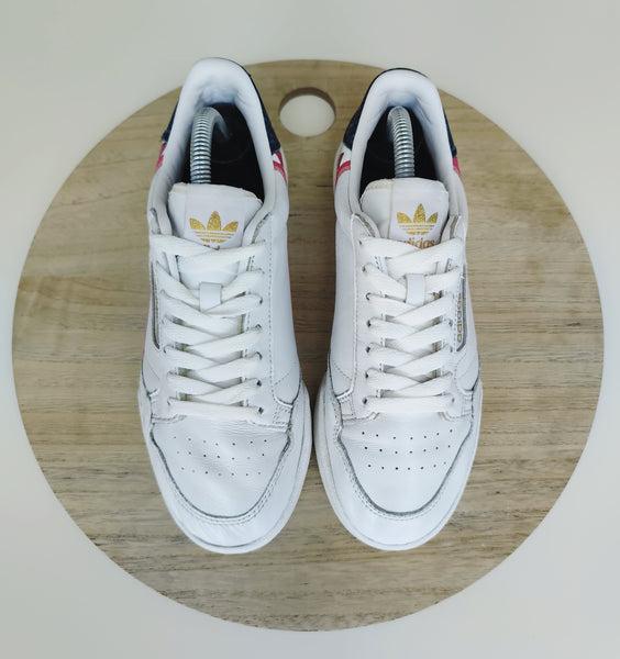 Adidas Continental 80 White/Gold Metallic/Hazy Rose T.39 1/3