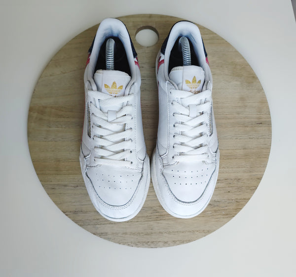 Adidas Continental 80 White/Gold Metallic/Hazy Rose T.39 1/3