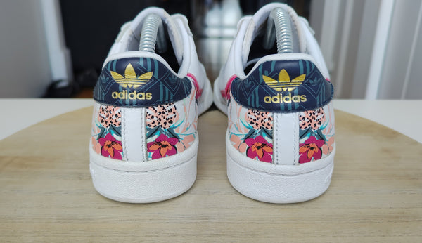 Adidas Continental 80 White/Gold Metallic/Hazy Rose T.39 1/3