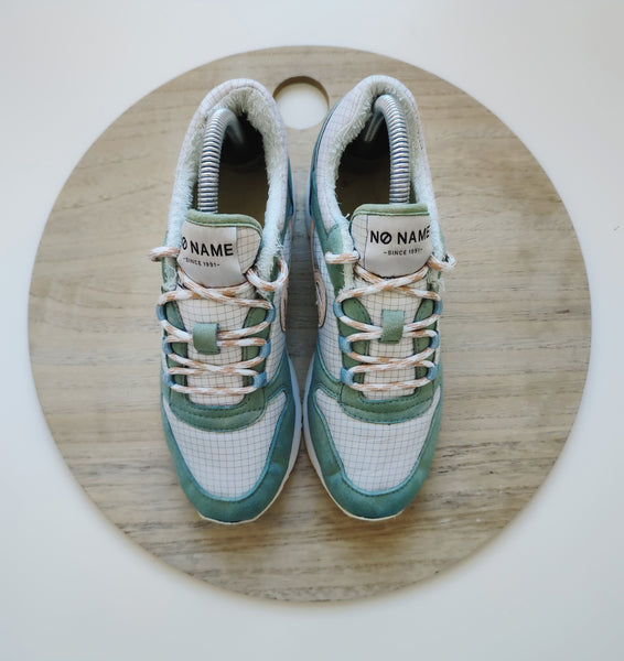 No Name City Run Jogger White/Blush/Emeraude T.37
