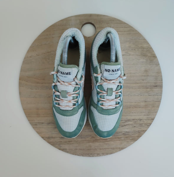 No Name City Run Jogger White/Blush/Emeraude T.37