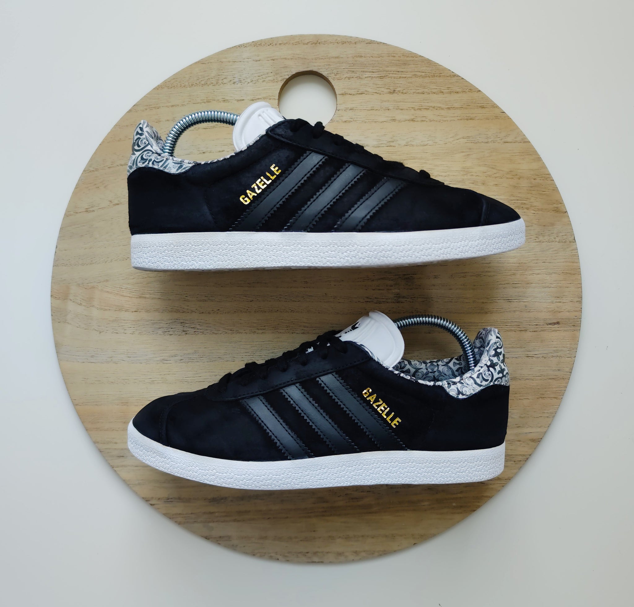 Adidas Gazelle Core Black/White T.37 1/3
