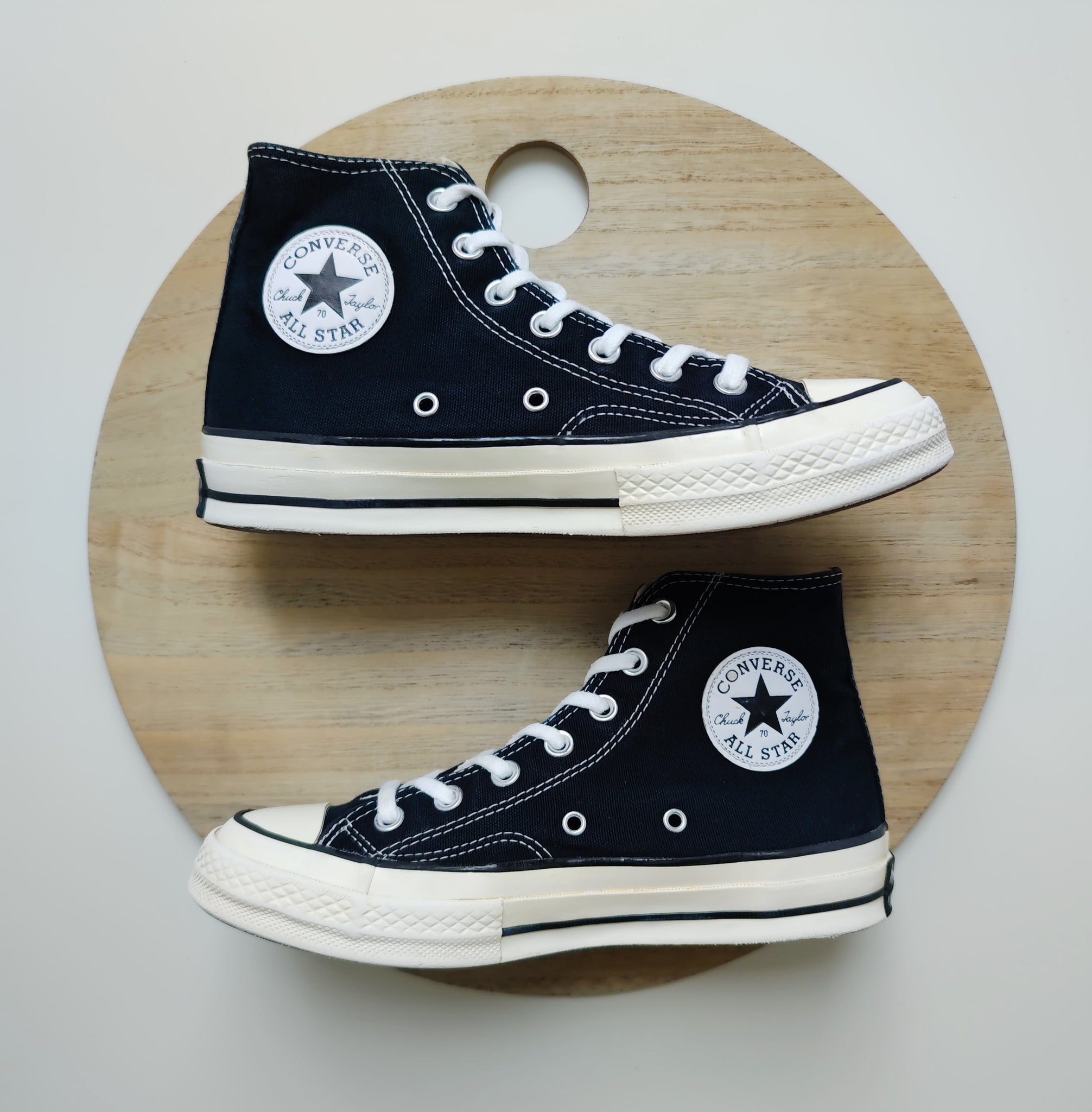 Converse Chuck 70 Vintage Hi Black/Egret T.38