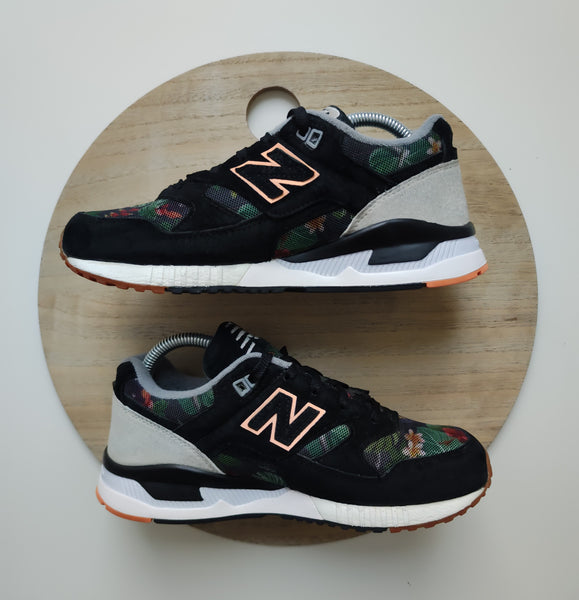 New Balance 530 Floral Black/Steel/Cosmic Coral T.39