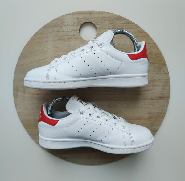 Adidas Stan Smith Flower White/Collegiate Red T.37 1/3