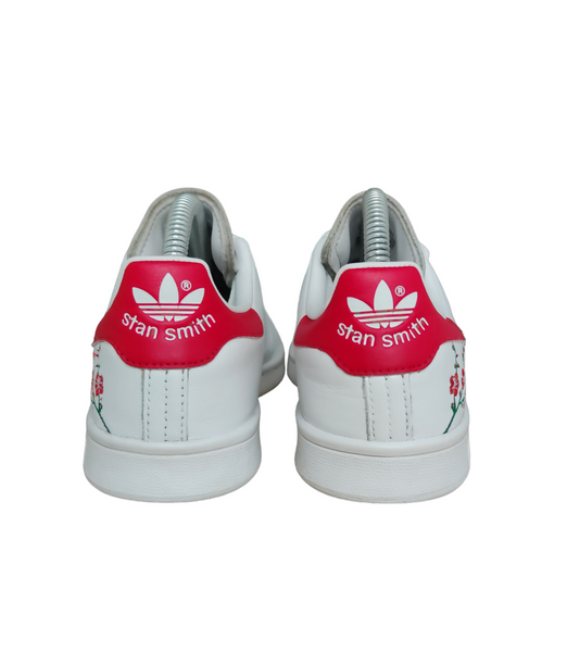 Adidas Stan Smith Flower White/Collegiate Red T.37 1/3