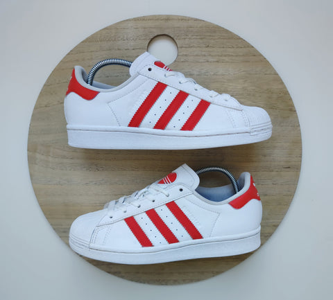 Adidas Superstar Cloud White/Vivid Red T.36 2/3