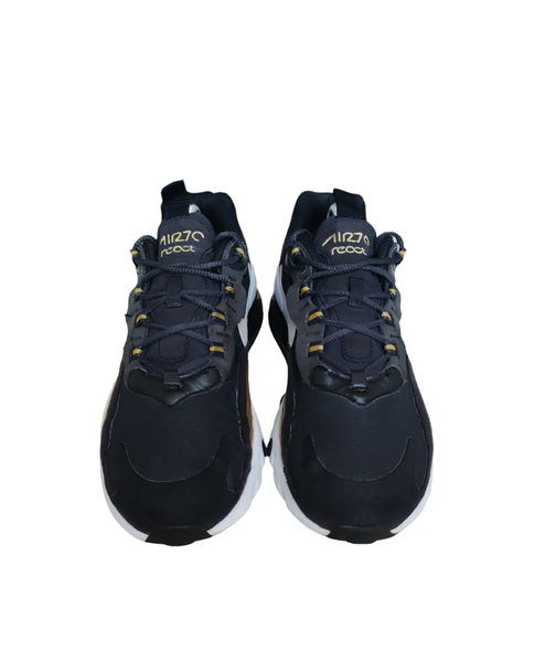 Nike Air Max 270 React Metallic Gold Black/White T.38.5