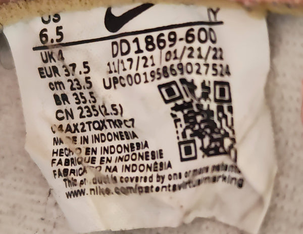 Nike Dunk High White/Salmon T.37.5