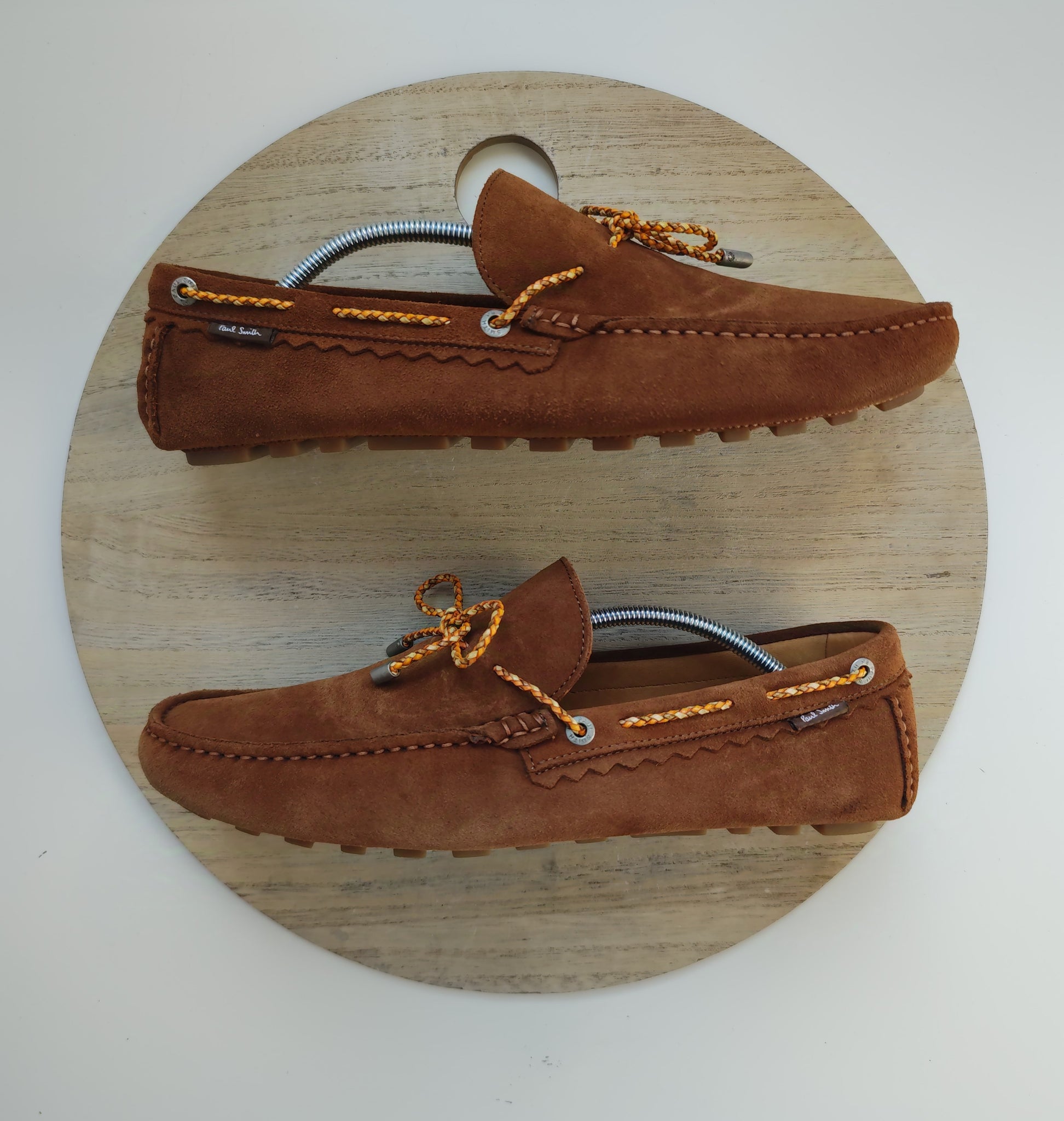 Mocassins Paul Smith Drivers Brun Roux "Springfield" T.42