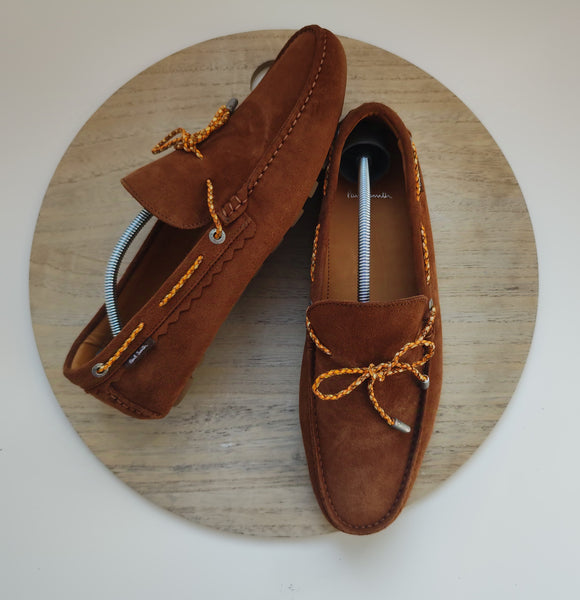 Mocassins Paul Smith Drivers Brun Roux "Springfield" T.42