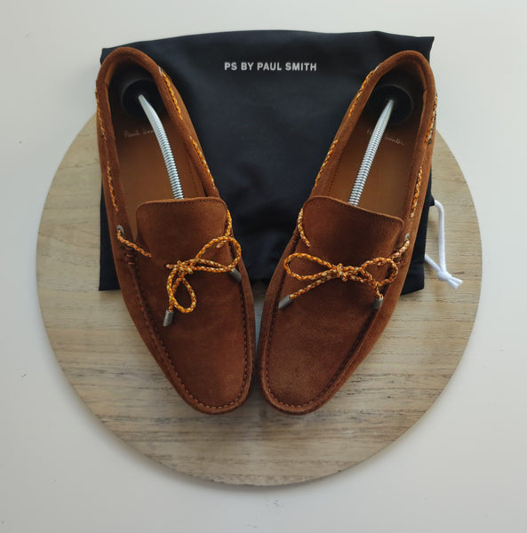 Mocassins Paul Smith Drivers Brun Roux "Springfield" T.42