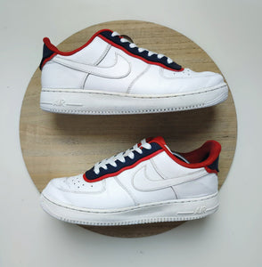 Nike Air Force One Low LV8 White/Obsidian Red T.42