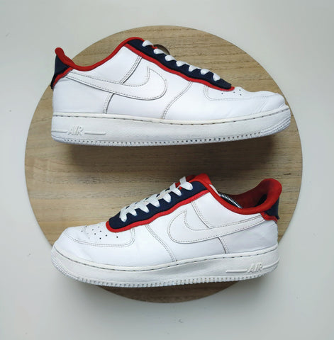 Nike Air Force One Low LV8 White/Obsidian Red T.42