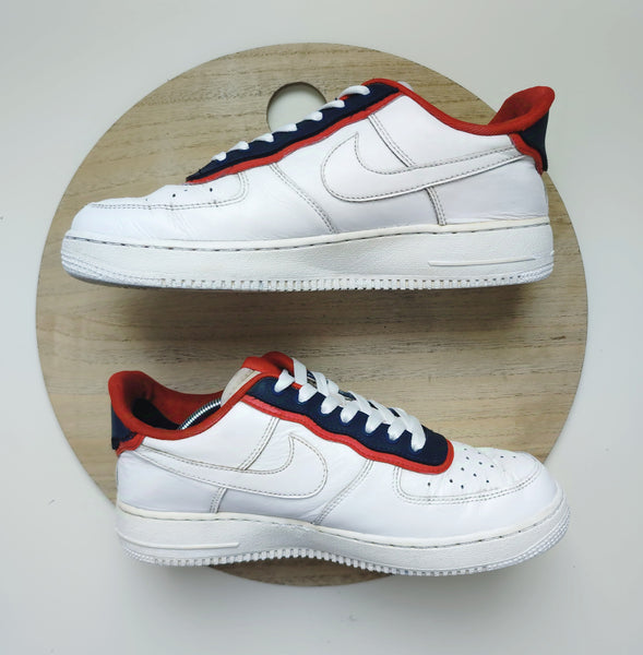 Nike Air Force One Low LV8 White/Obsidian Red T.42