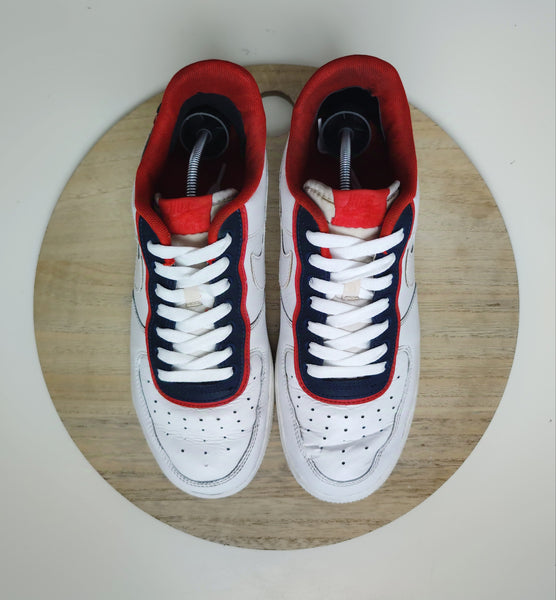 Nike Air Force One Low LV8 White/Obsidian Red T.42