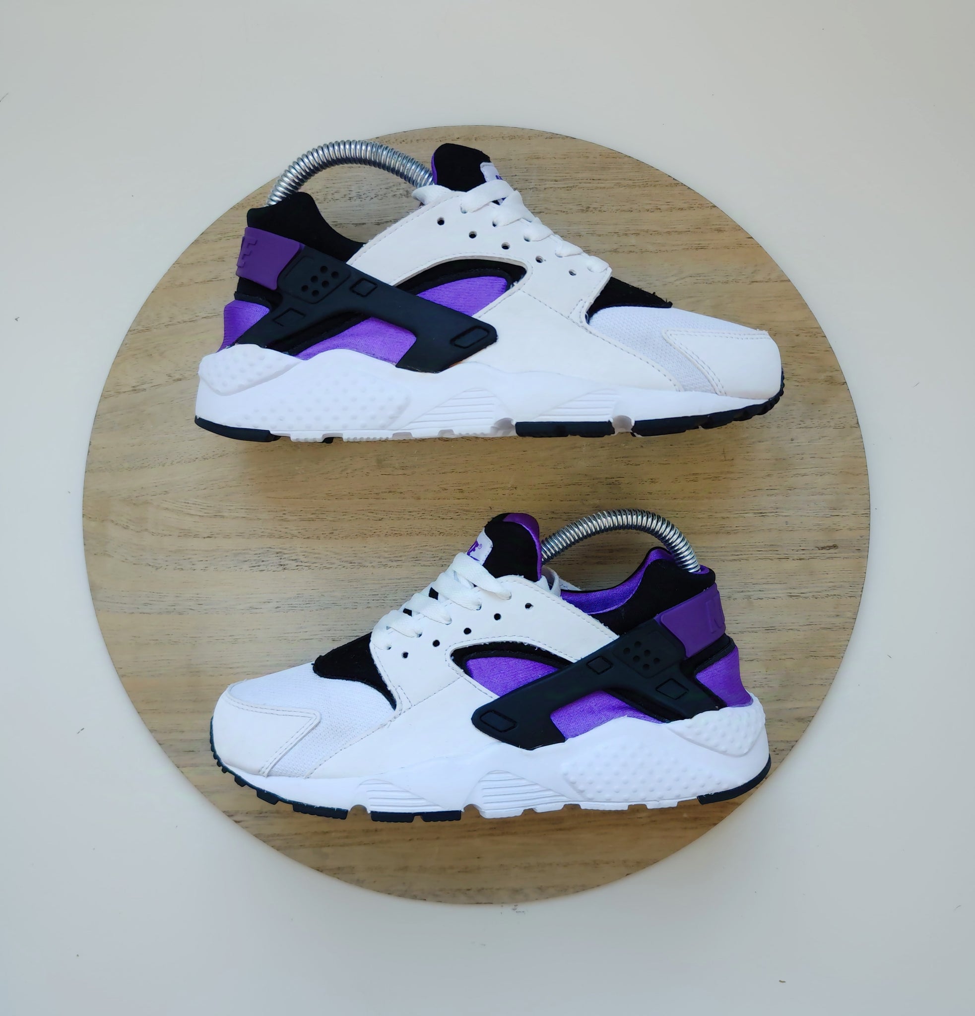 Nike Air Huarache Hyper Grape White/Purple Punch/Black T.37.5