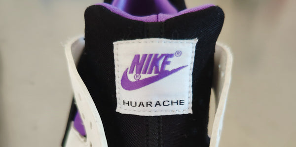 Nike Air Huarache Hyper Grape White/Purple Punch/Black T.37.5